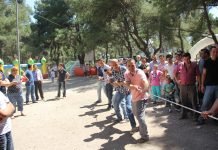 İzmir Organizasyon Piknik Aktiviteleri Halat Çekme Oyunu