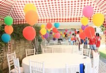 izmir organizasyon doğum günü partisi uçan balon süsleme